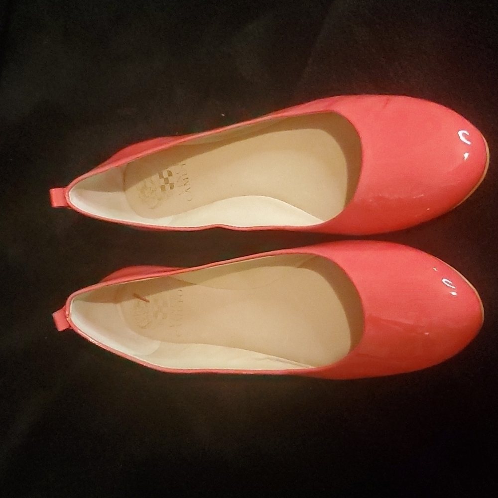 VINCE Camuto Women's BENNINGLY Ballet Flat PARADISE PINK 9